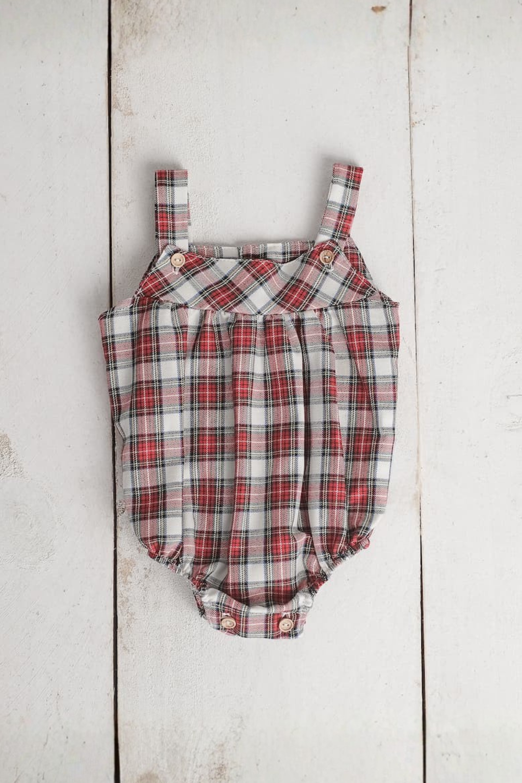 Pelele Cuadro Escoces