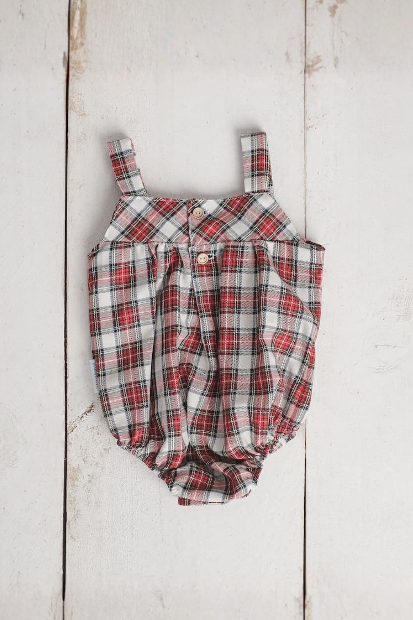 Pelele Cuadro Escoces