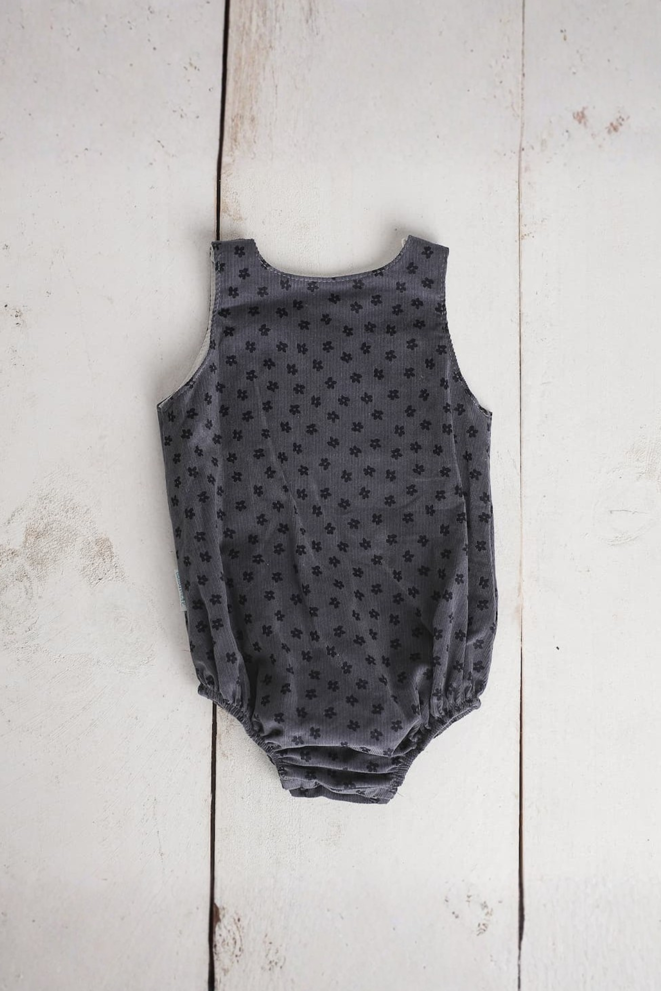 Pelele Pana Print Grey