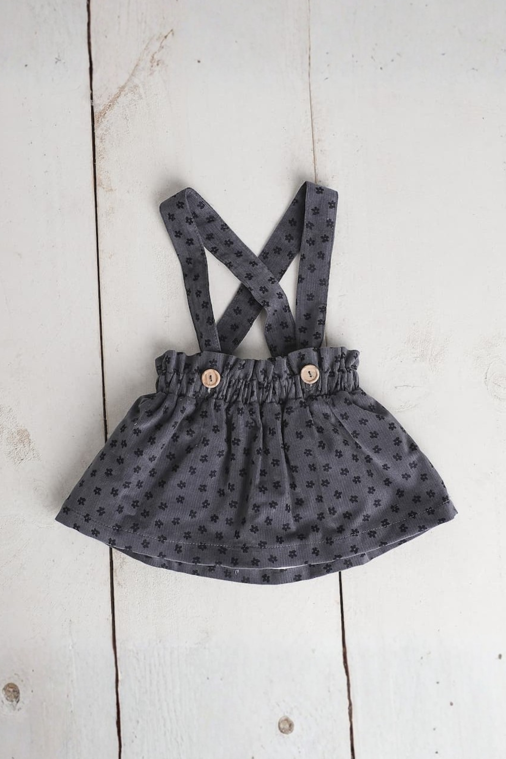 Falda Pana Print Grey