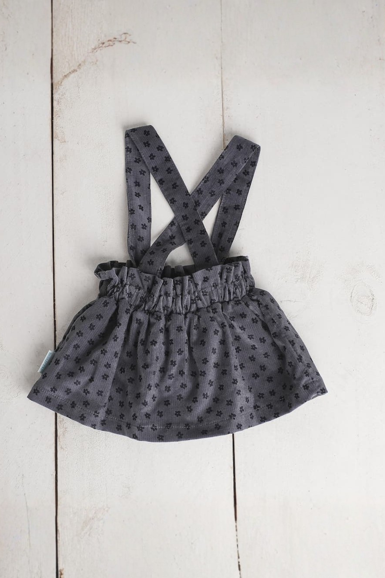 Falda Pana Print Grey