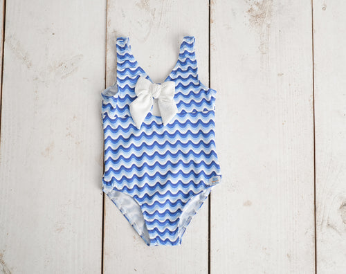 Bañador niña Costa Azul